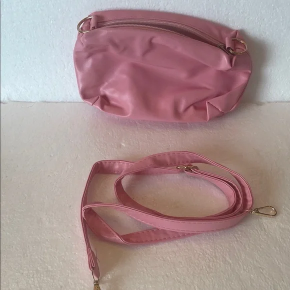 Barbie Pink Clear Tote Gold Hardware transparent nwts - Picture 11 of 12